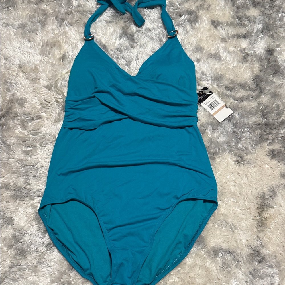Anne Cole Women's One Piece in Teal